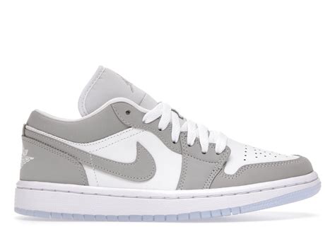 air jordan 1 low wolf grey stockx|air jordan elevate low grey.